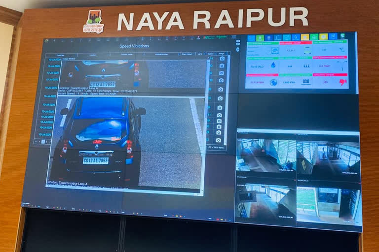 E-challan action will start in Naya Raipur