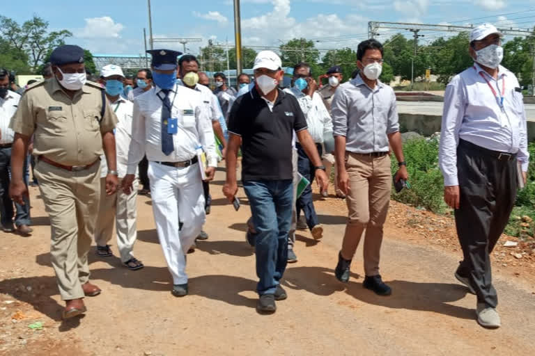 railway mager visits  kadapa dst   railwaykoduru  guntakal