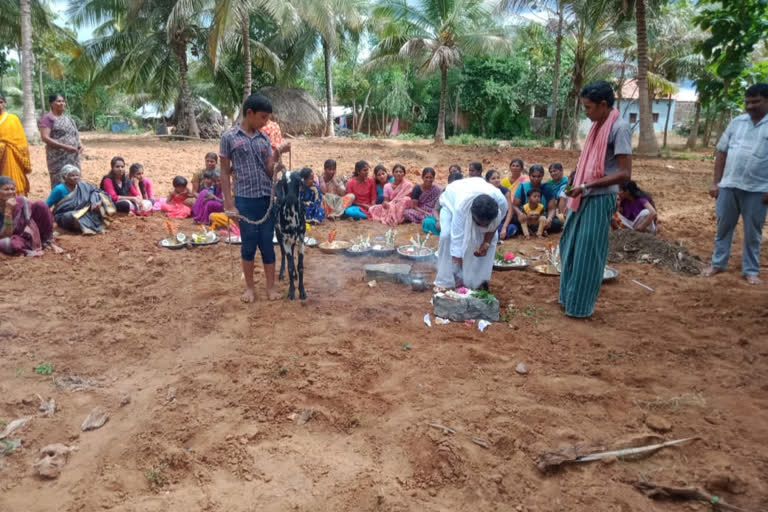 villagers who had worshiped Maramma for the control of the Corona