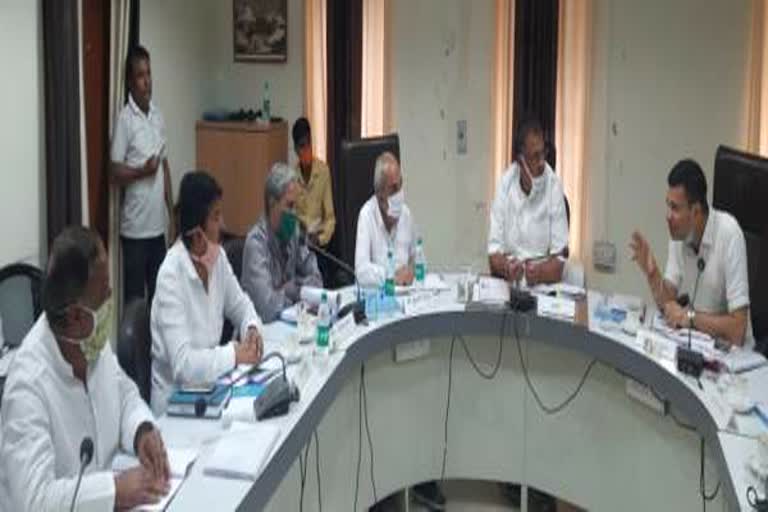 दिशा समिति की बैठक, disha committee meeting in jalore