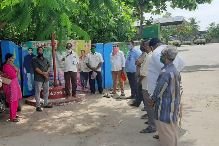 Grand celebrations of Employees Union Founding Day in Anakapalli vizag district