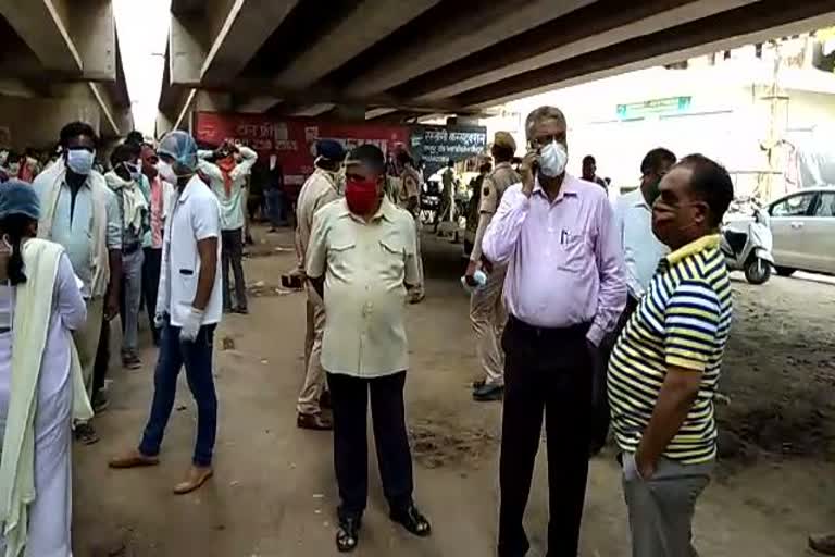 corona virus,  corona positive,  corona case in dholpur,  Distributed masks to laborers