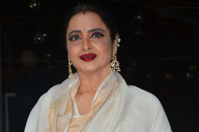 Rekha's bungalow sealed after security guard tests COVID-19 positive