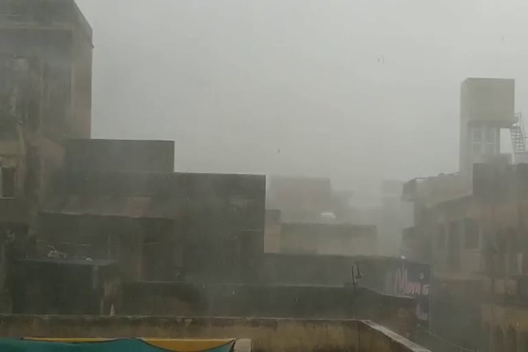 rain in Churu  राजस्थान न्यूज