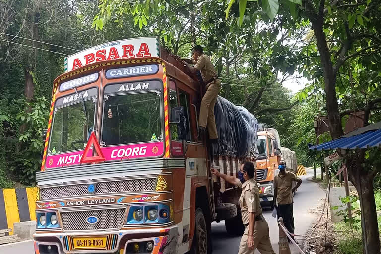 വഴിക്കടവ് എക്സൈസ് ചെക്ക് പോസ്റ്റ്  നാടുകാണി ചുരം  മലപ്പുറം  Vehicle inspection  strengthened