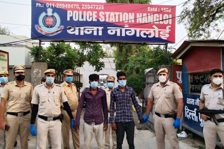 Nagloi Cyber ​​Unit arrested 2 interstate atm cheaters in Delhi