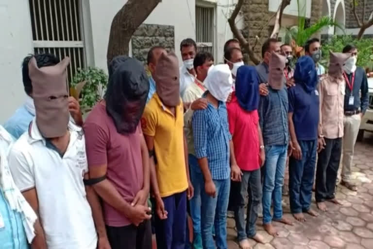 9 accused arrested