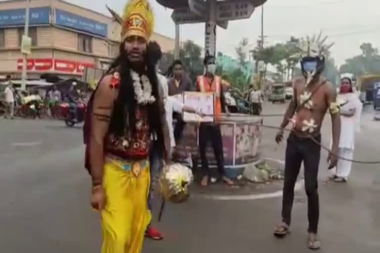 Awareness campaign through street plays in dhanbad