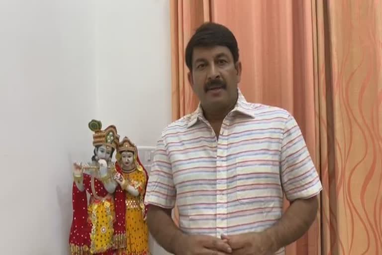 bjp mp manoj tiwari