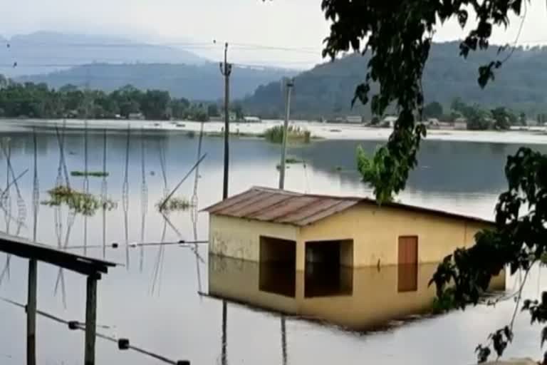 Flood at Kaziranga, Kaliabor