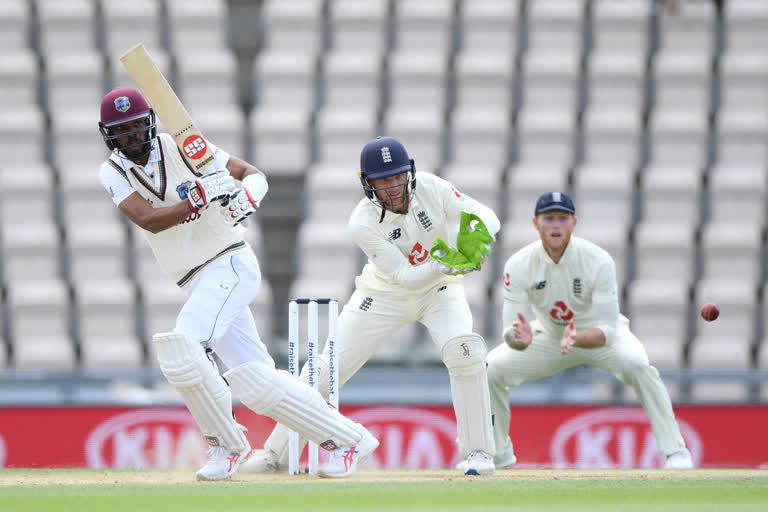 ENG vs WI Test: West indies won by 4 wickets