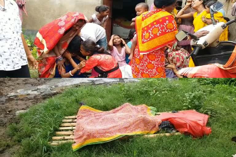 A girl dead body found in dhanbad