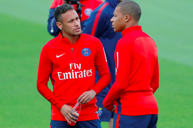 Neymar, Kylian Mbappe