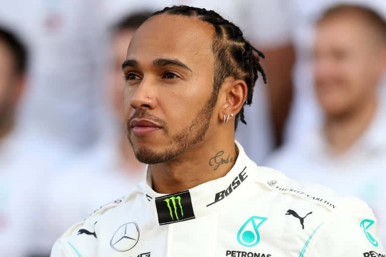 Mercedes team driver lewis hamilton won the styrian grand prix