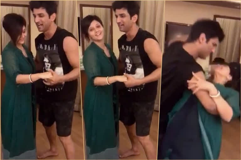 swastika mukherjee shares unseen dance video with sushant singh rajput