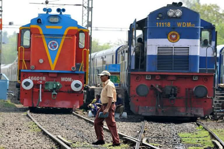 Three special parcel trains departed from Western Railway