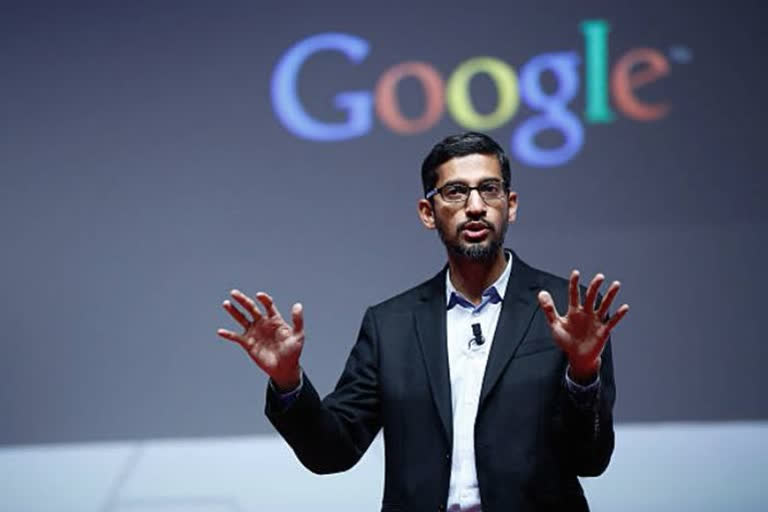 Google CEO Sundar Pichai  Sundar Pichai  Google announces $10 billion investment into India  $10 billion investment into India  New Delhi  India digitisation fund  ഗൂഗിൾ സിഇഒ സുന്ദർ പിച്ചൈ  സുന്ദർ പിച്ചൈ  ന്യൂഡൽഹി  ഗൂഗിൾ ഫോർ ഇന്ത്യ വെർച്വൽ കോൺഫറൻസ്  ഇന്ത്യൻ ഡിജിറ്റൽ എക്കണോമി  75,000 കോടി രൂപയുടെ നിക്ഷേപം നടത്തുമെന്ന് സുന്ദർ പിച്ചൈ  ഇന്ത്യ