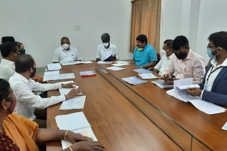 Minister Bairathi basavaraj meeting on Smart city project