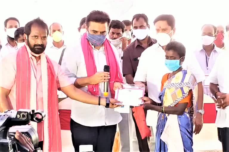 minister ktr Mahabubnagar tour