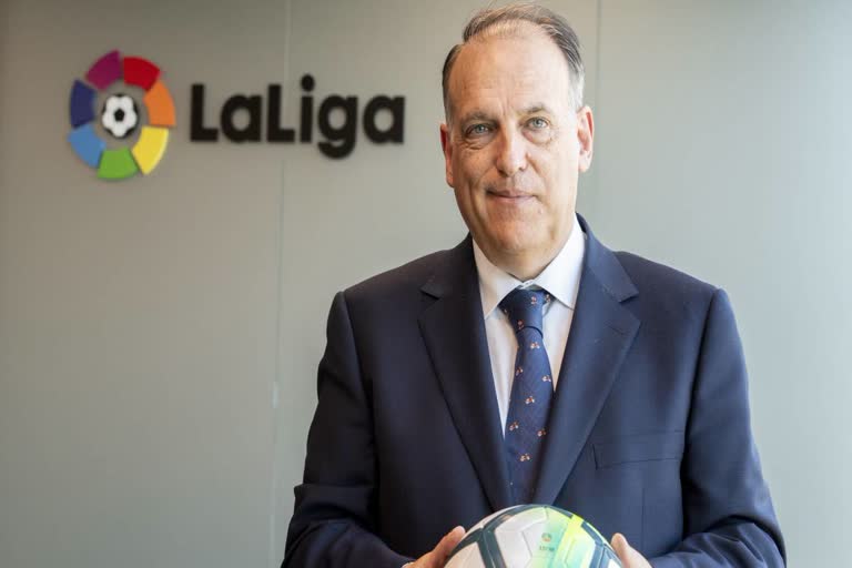 La Liga President Javier Tebas