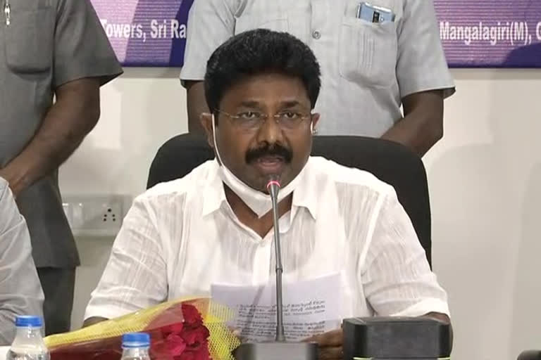 minister adimulapu suresh on exams