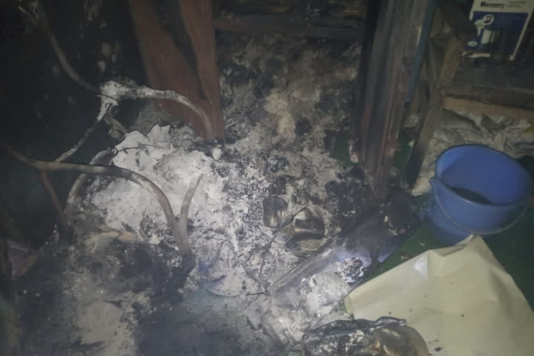 fire in Panchayat ghar bilaspur