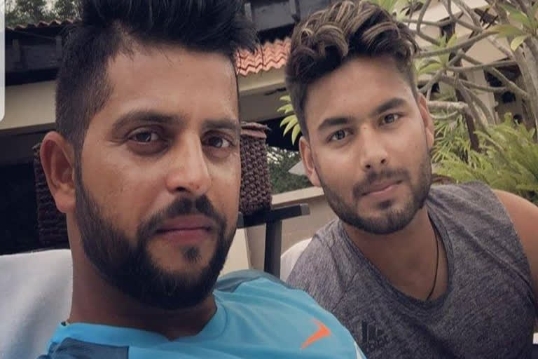 Suresh Raina and Rishabh Pant