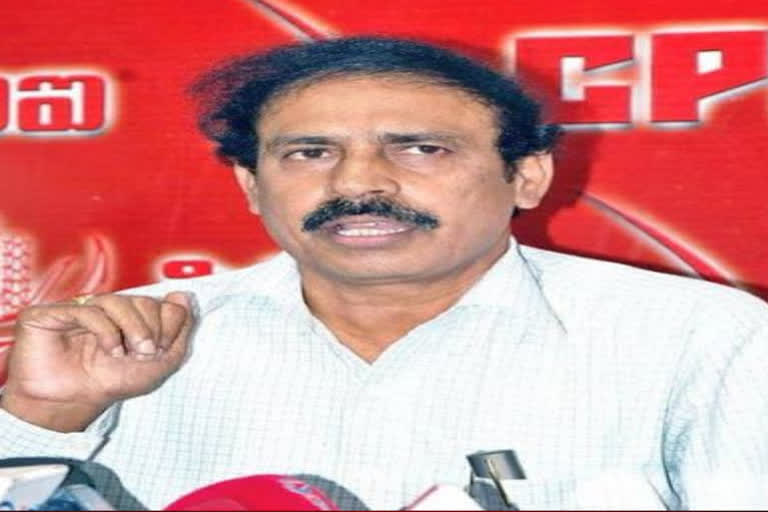 cpi ramakrishna letter to cm jagan