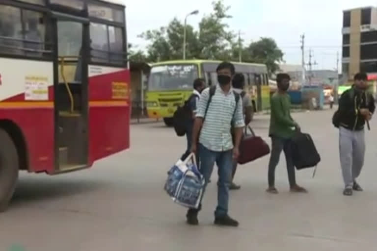 People Return to Koppal