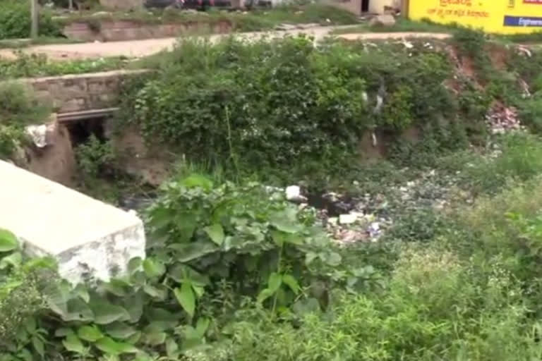 The sewage is water join to aqueduct