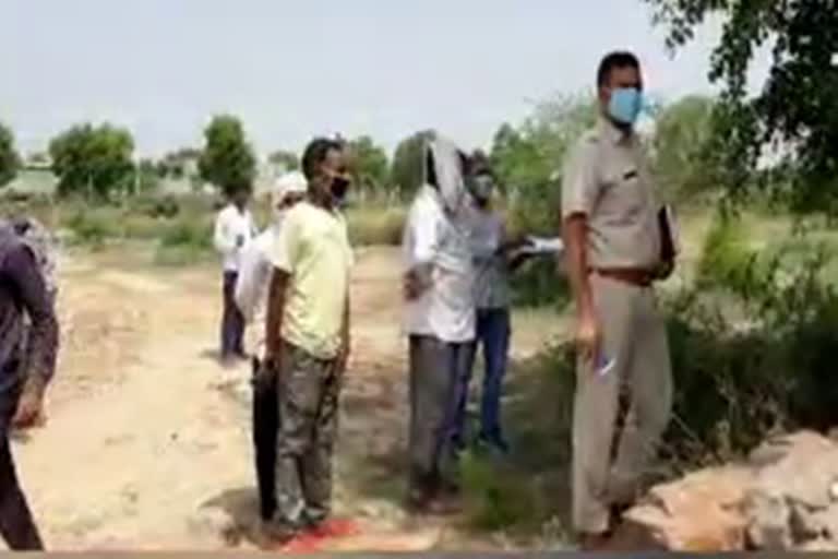 A dead body found hanging from a tree in Sohna