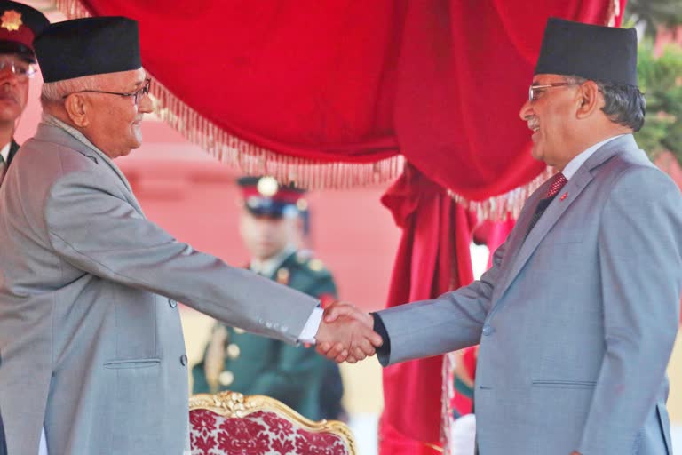 Nepal PM Oli Prachanda