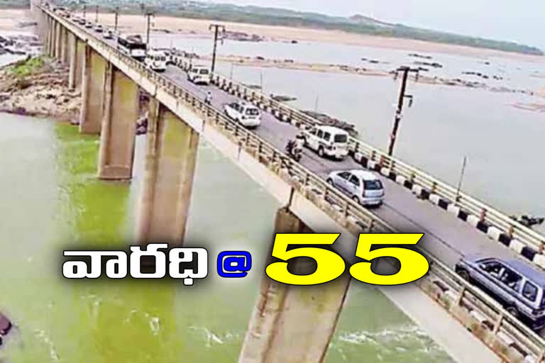 badrachalam-bridge-has-completed-55-years-which-was-built-across-godavari-river-in-badradhri-kothagudem-district