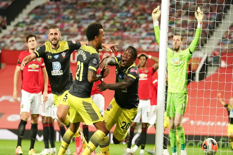 Southampton late goal hurts Manchester United Champions League hopes