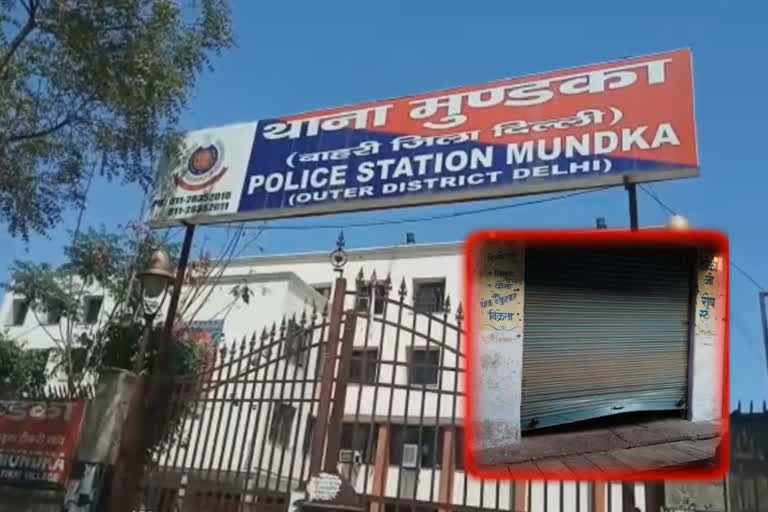 Thieves broke shutters of 3 shops of Budh market in Mundka village in single night