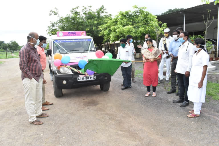 peddapally collector launch alana vehicle