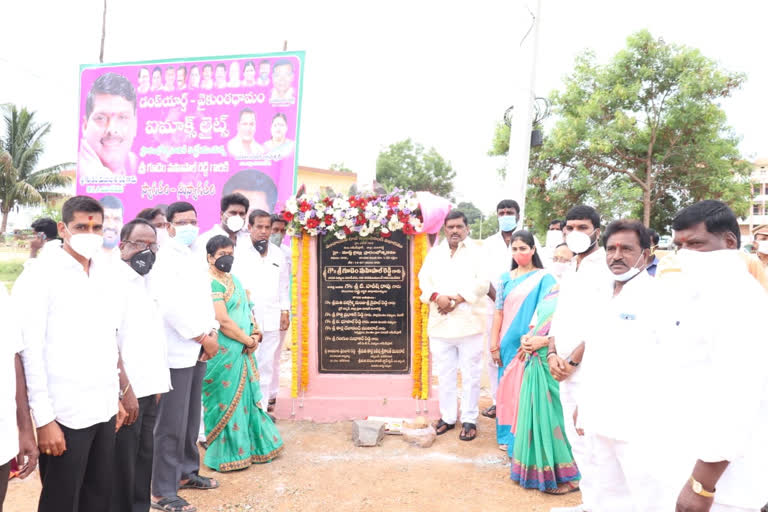 Dump yards inaugurated by mla mahipal reddy in Sangareddy