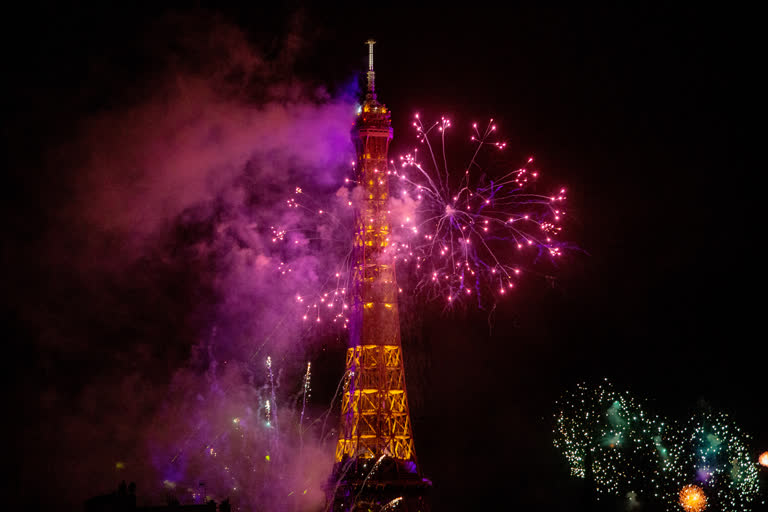 Bastille Day fireworks