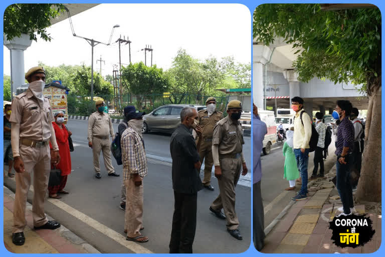 Govindpuri bus stop