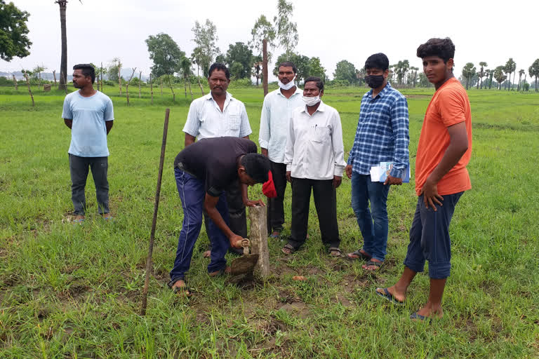 bhadradri additional collector inspector seethamma sagar land acquisition survey works