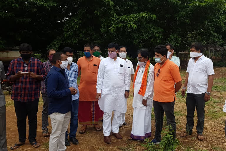 Madhav visited Simhadri Appanna Goshala