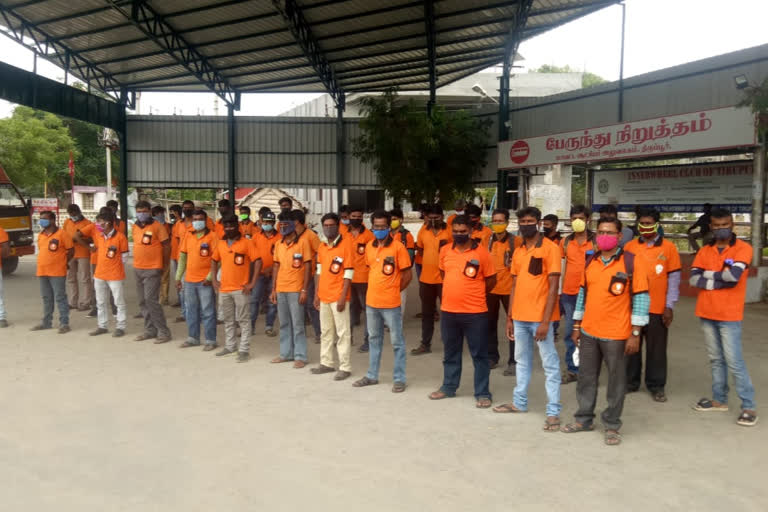 Swiggy workers protest