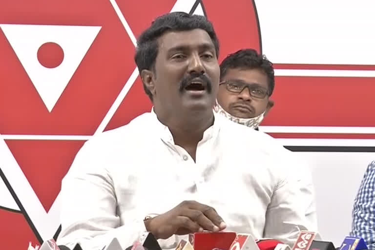 janasena spokes person venkata sathish on ysrcp govt