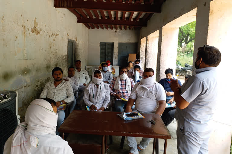 Agriculture Department meeting with farmers to promote fisheries in gohana