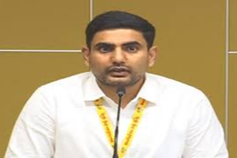 nara lokesh fired on ycp govt attack on daliths in the state of andhrapradesh