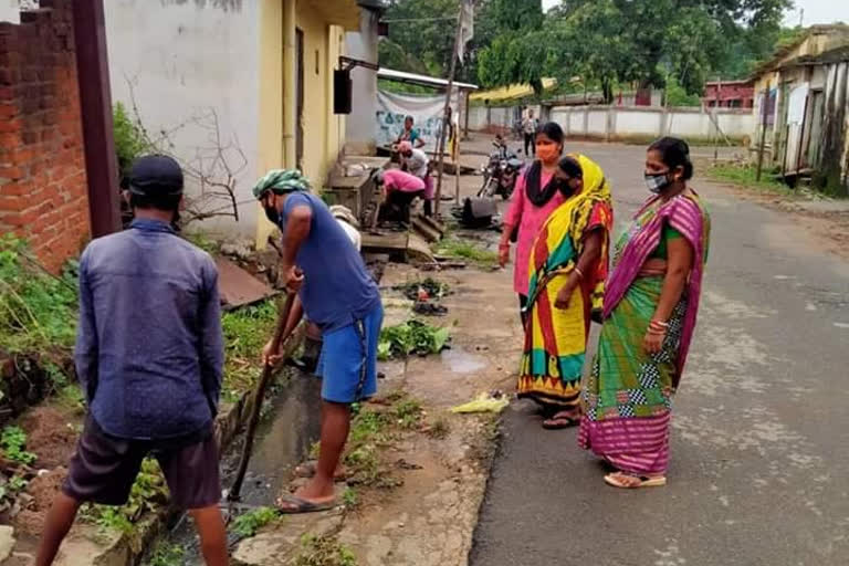 rourkela latest news, beautyfication of rourkela, development work in rourkela, state governments uwei scheme, earning amid lockdown, ରାଉରକେଲା ଲାଟେଷ୍ଟ ନ୍ୟୁଜ୍‌, ରାଉରକେଲା ସୌନ୍ଦର୍ଯ୍ୟୀକରଣ, ରାଉରକେଲାରେ ଉନ୍ନତିକରଣ କାର୍ଯ୍ୟ, ରାଜ୍ୟ ସରକାରଙ୍କ ୟୁଡବ୍ଲଇଆଇ ଯୋଜନା, ଲକଡାଉନରେ ରୋଜଗାର