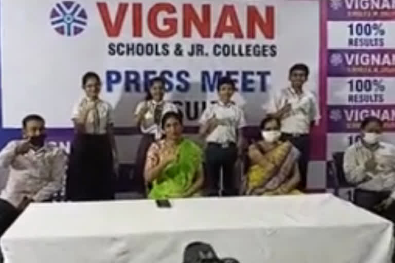 vignan victory cbse 10th results