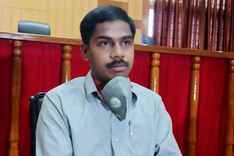 District Collector M. Sundaresha Babu