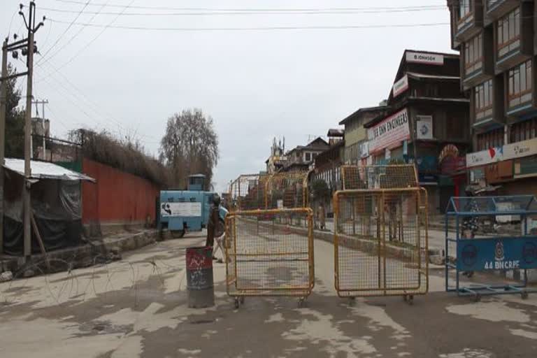 lockdown in baramulla