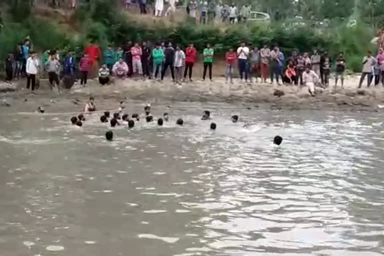 boy died due to drown in river